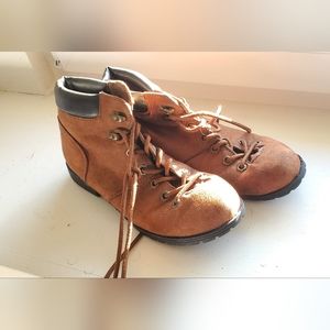 AE lace up booties